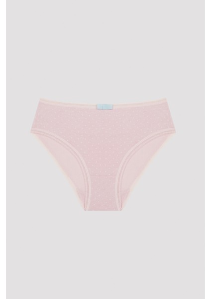 Çok Renkli Girls Floral 3lü Paket Slip Külot modelleri