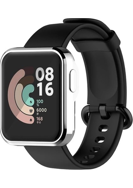 Xiaomi Mi Watch Lite Uyumlu 360 Koruma Ultra Ince Önü Kapalı Silikon Kılıf fiyatları