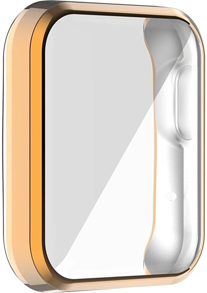Xiaomi Mi Watch Lite Uyumlu 360 Koruma Ultra Ince Önü Kapalı Silikon Kılıf modelleri