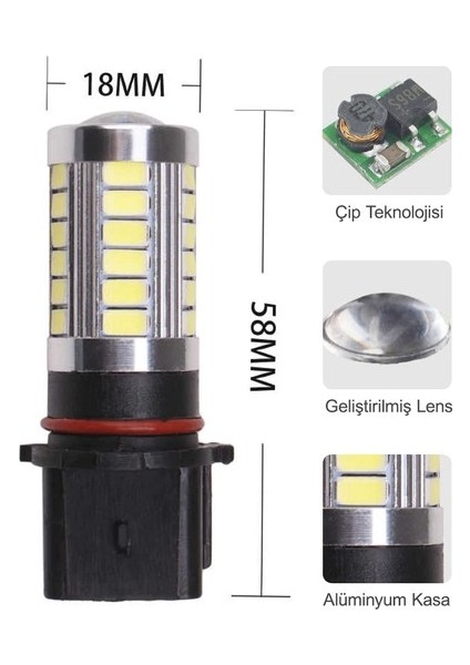 PSX24W P13W Ampul Gold Audi Mazda Toyota Clio Skoda fiyatları