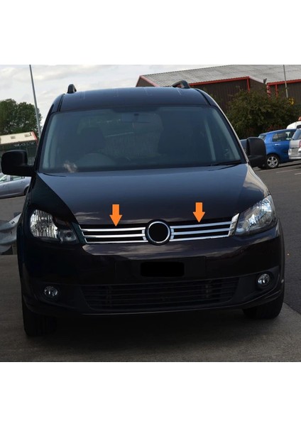 Volkswagen Caddy Krom Ön Panjur 2010-2014 2prç Paslanmaz Çelik fiyatları