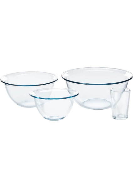 4 Parça Arda Türkmen Hazırlık Seti 3 Boy Hazırlık Kase + 1 Ölçü Bardağı modelleri