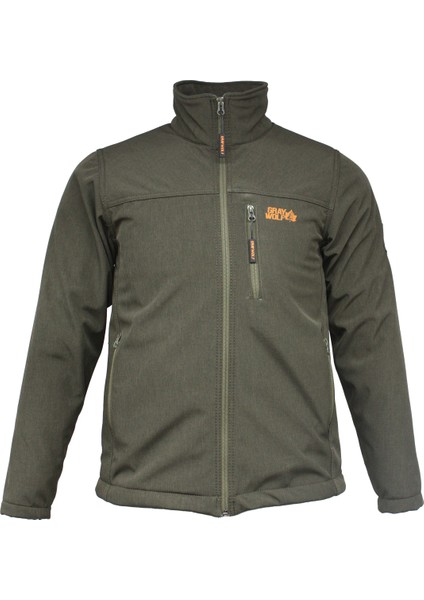 Erkek Mont Softshell Haki