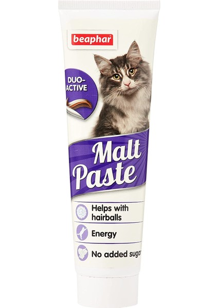 Kediler Için Malt Macun, Tamamlayıcı Gıda, 100 G