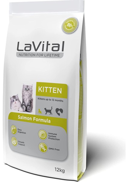 La Vital Kitten Salmon Formula, 12 kg