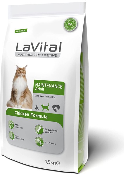 La Vital Maintanence Adult Chicken Formula, 1.5 kg