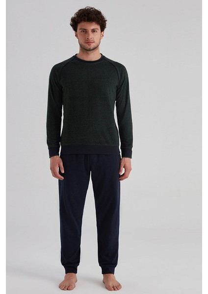 Erkek ESE31032 O Yaka Pijama Takım 23K