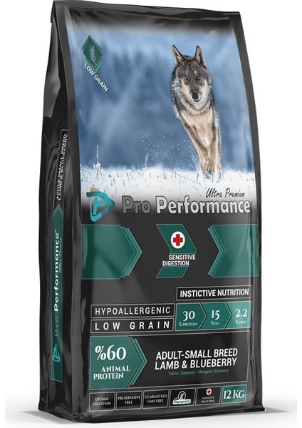 Küçük Irklar Için Kuzu Etli Yetişkin Köpek Maması 12 kg