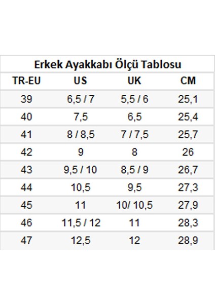 General Erkek Kışlık Günlük Spor Ayakkabı Siyah