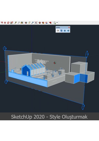 Sketchup 2020 Video Ders Eğitim Seti