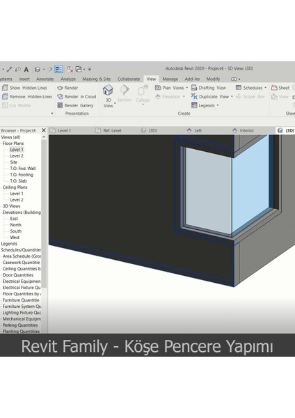 Revit Family Oluşturma - Ileri Seviye Video Ders Eğitim Seti