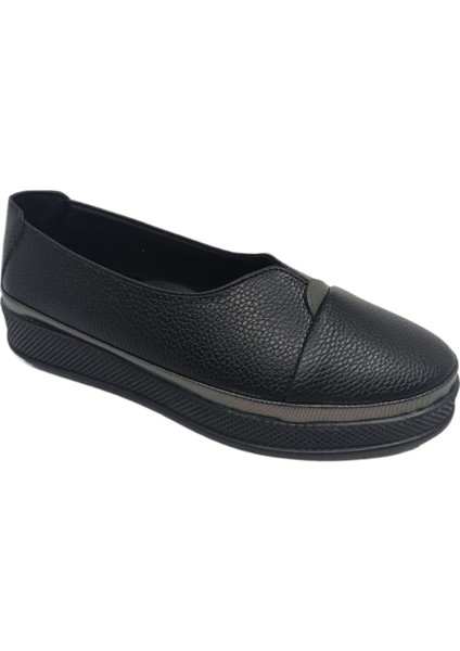 170 Kadın Siyah Kalın Taban Günlük Kullanım Ayakkabı fırsatları