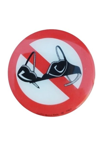 Bikini Çıkarılmaz Etiketi Sticker 80MM