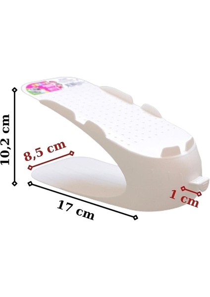10 Adet Beyaz Çocuk Ayakkabı Rampası Düzenleyici fiyatları