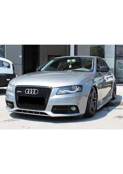 Audi A4 B8 2008-2015 Batman Parlak Siyah Ayna Kapağı