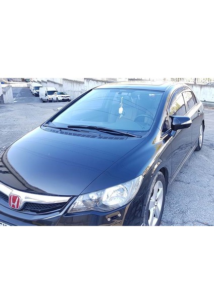 Honda Civic Fd6 2006-2012 Parlak Siyah Batman Ayna Kapağı