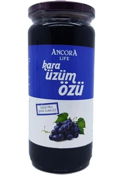 Ancora Life Kara Üzüm Özü 640 gr