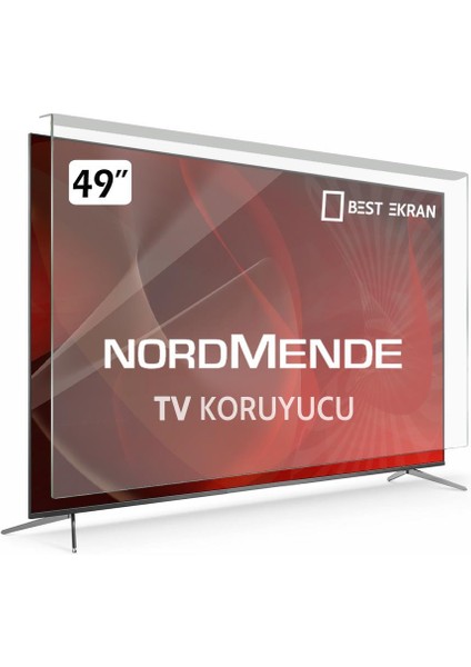 Nordmende 49" Inç 123 Ekran Tv Ekran Koruyucu