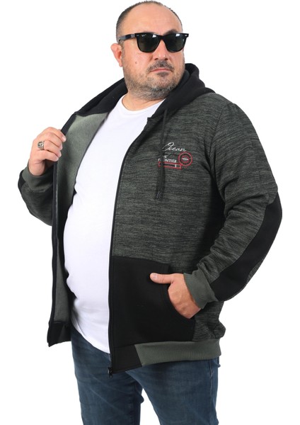 Büyük Beden Erkek Sweat The Frontier 22726-NEFTI
