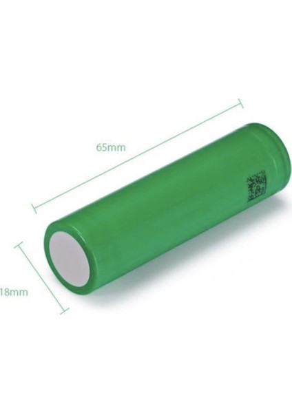 Vtc6 Pil (2 Adet) & Batarya - Şarj Edilebilir (Şarjlı Pil) - 3000MAH Us 18650 Li-Ion Batarya + Pil Kutusu Hediyeli