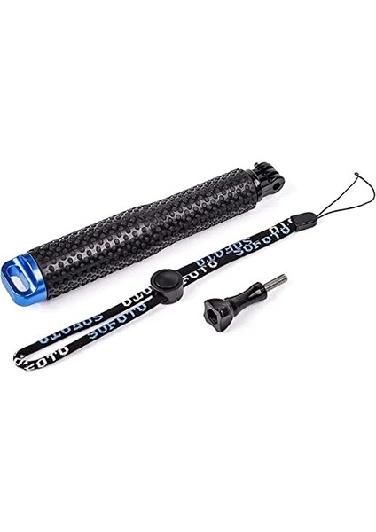 9-8-7-6-5-4-3 ve 3+ Için Tripod-Monopod Selfie Çubuğu Ayarlanabilir Kademeli