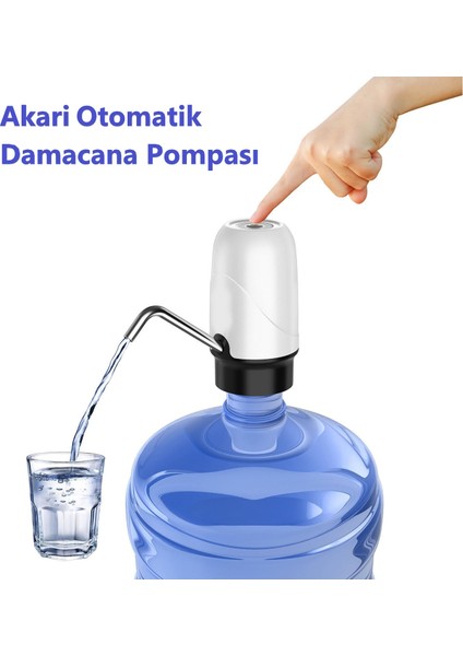 Şarjlı Otomatik Damacana Pompası