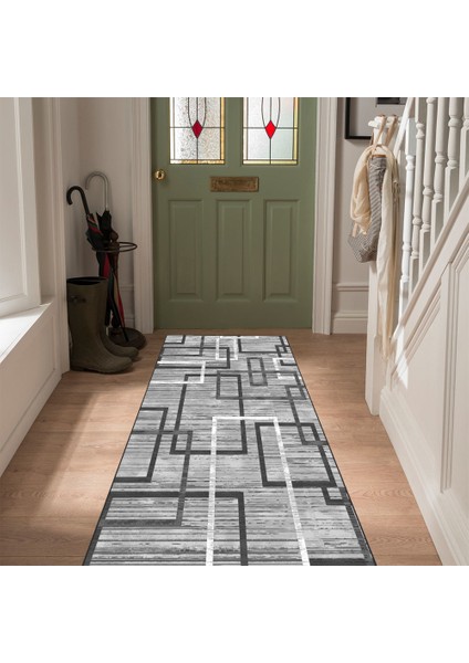 Çizgisel Desen Özel Süngerli Yüzey Kaymaz Taban Yolluk / Halı modelleri