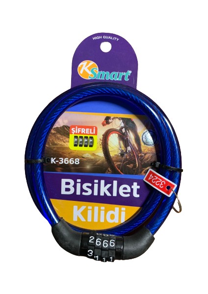 Bisiklet Kilidi (Şifreli)