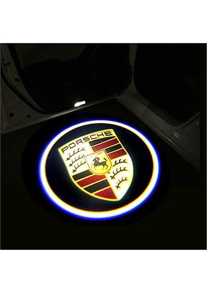 Porsche Cayenne Kapı Altı Logo 2011-2018 2 Kapı İçin
