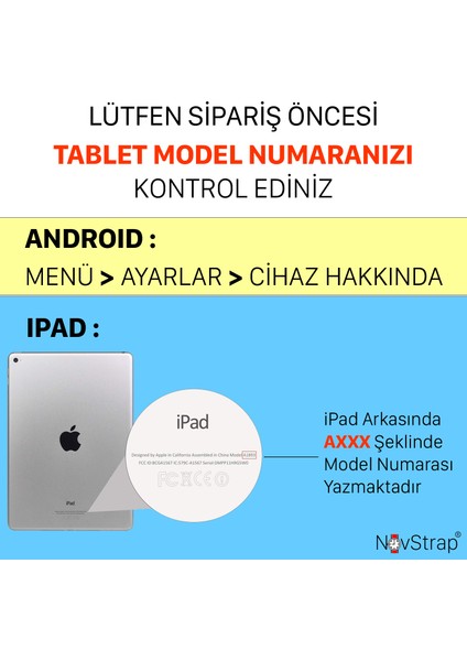 Novstrap Apple iPad Mini ile Uyumlu Ekran Koruyucu Nano Esnek Cam A1432 A1454 A1455