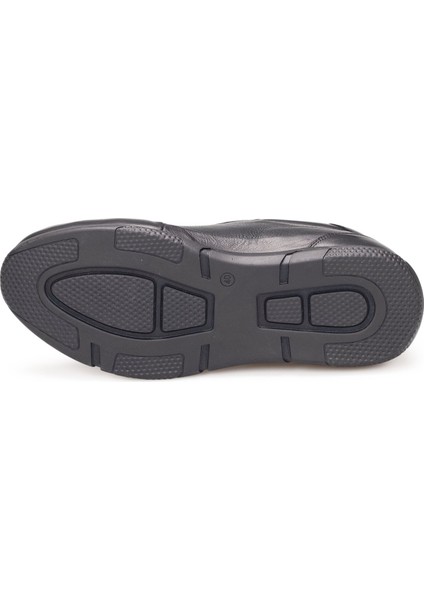 Erkek Hakiki Deri Kauçuk Taban Anatomik Günlük Ayakkabı - Sneaker