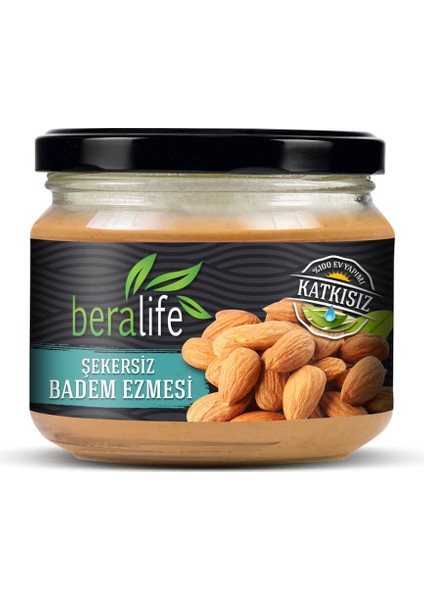 Şekersiz Badem Ezmesi 300 gr