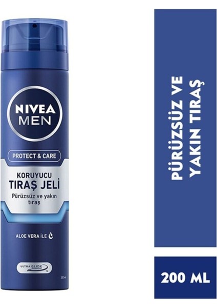 Men Protect Care Koruyucu Tıraş Jeli 200 ml