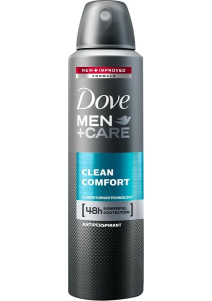 Men Erkek Deodorant Sprey Clean Comfort 150 ml