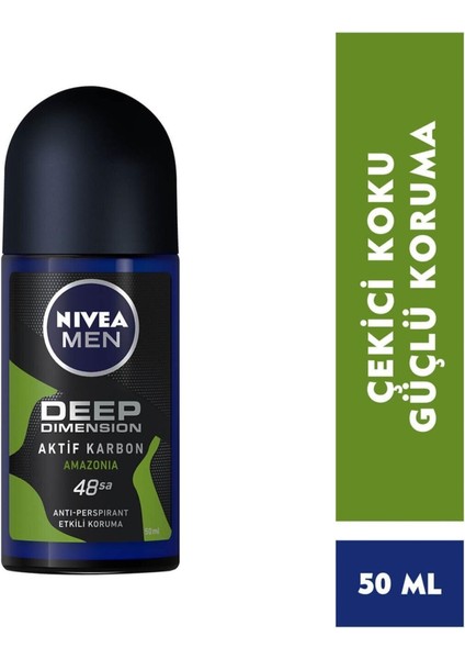 Men Roll On Deep Dimension Amazonia 50 ml