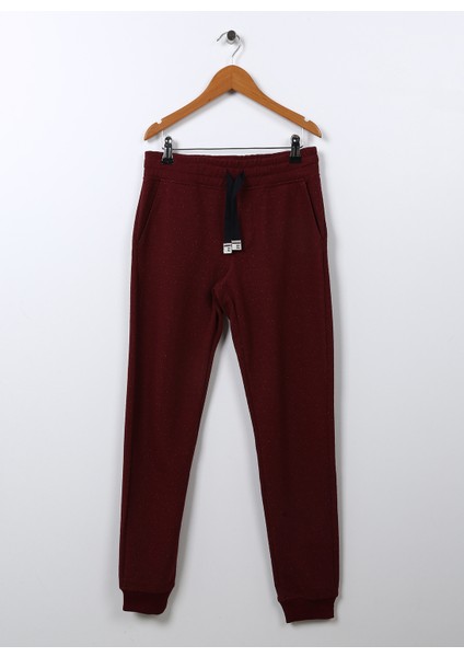 Lastikli Paça Kırmızı Erkek Çocuk Eşofman Altı Mentskıds