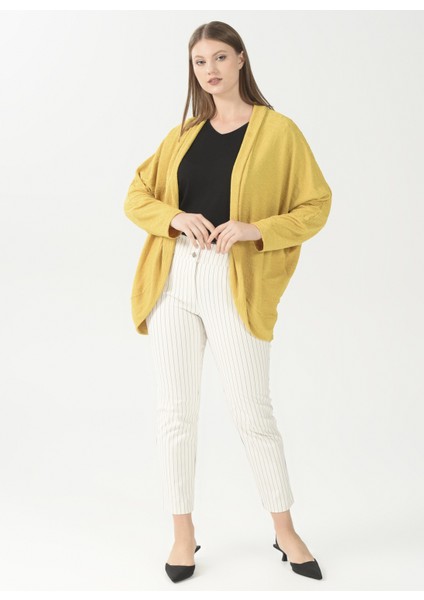 Sarı Kadın Hırka 22KSL4016 modelleri