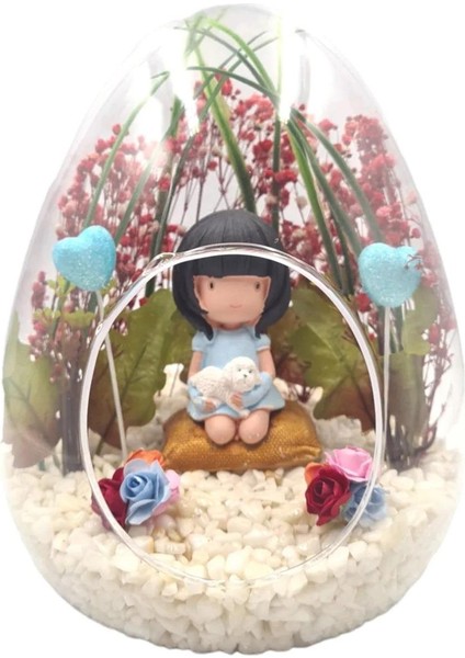 Teraryum Canım Arkadaşım Mavi Kalpli Arkadaşa Hediye