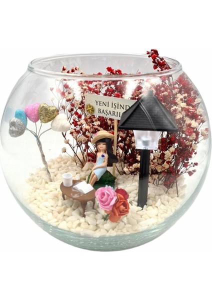 Teraryum Yeni Işinde Başarılar, Tebrikler ( Bayan ) Işıklı Sokak Lambalı fiyatları