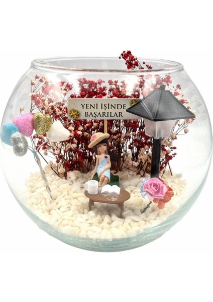 Teraryum Yeni Işinde Başarılar, Tebrikler ( Bayan ) Işıklı Sokak Lambalı fırsatları