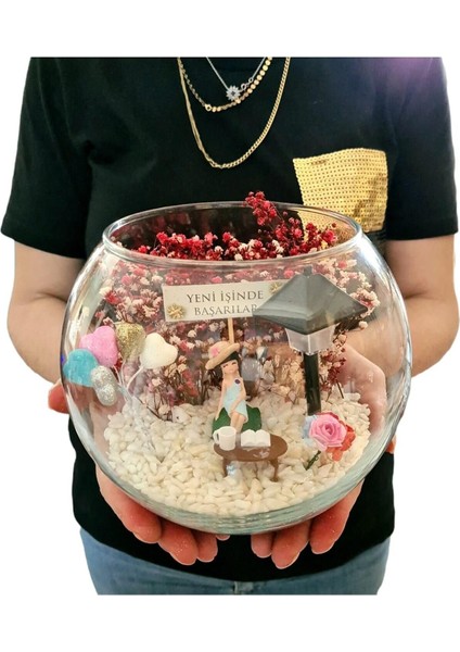 Teraryum Yeni Işinde Başarılar, Tebrikler ( Bayan ) Işıklı Sokak Lambalı indirimleri