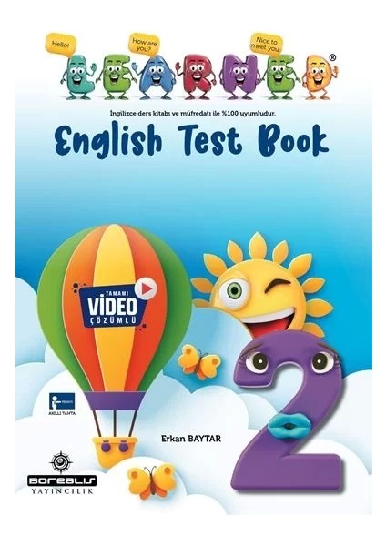 Borealis Learned 2. Sınıf Ingilizce Super Test Book