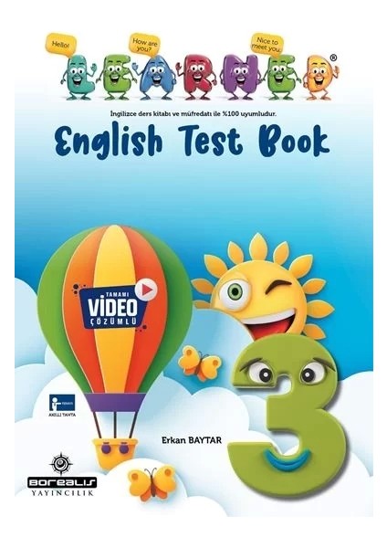 Borealis Learned 3. Sınıf Ingilizce Super Test Book