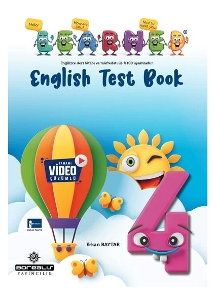 Borealis Learned 4. Sınıf Ingilizce Super Test Book