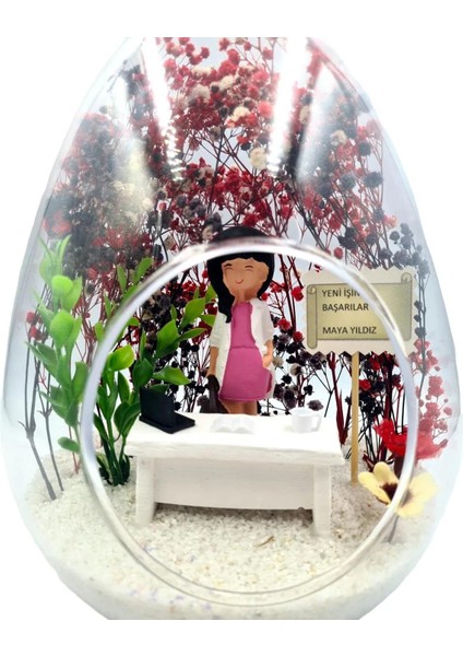 Teraryum Yeni Işinde Başarılar, Tebrikler (Esmer Bayan ) Arkadaşa , Sevgiliye Hediye Elite Design ( Kişiselleşebilir ) modelleri