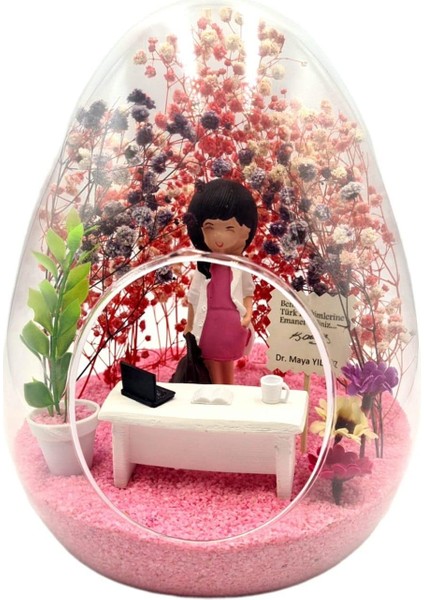 Teraryum Sağlıkçı ,doktor, Hemşire Bayan Iyi Ki Varsın Arkadaşa Sevgiliye Hediye ( Elite Design )