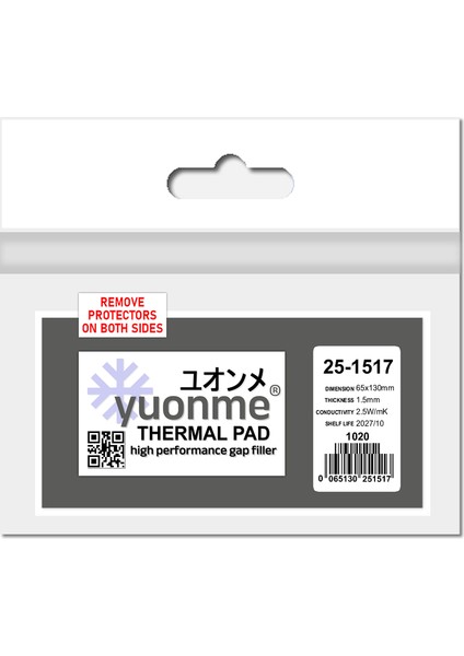 Termal Ped / Thermal Pad 1.5mm 2.5W/MK