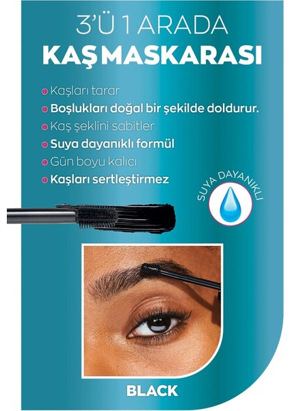 Brow Boost Kaş Jeli Soft Black modelleri