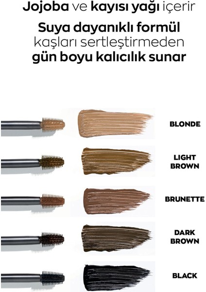 Brow Boost Kaş Jeli Soft Black fırsatları