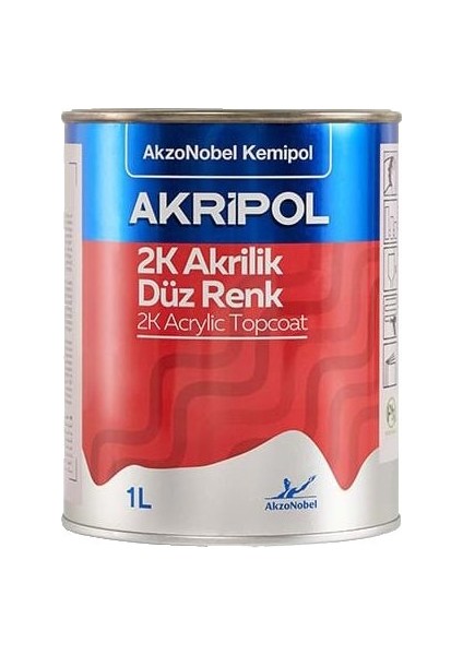 Akripol 2k Mercedes 650 Caltıcweıss Akrilik Sonkat Oto Boyası 1 Litre